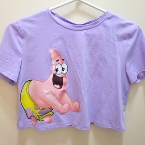 SHEIN Girl's Patrick Crop Top